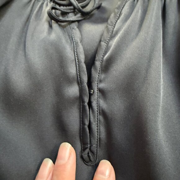 Vince tie front Silk Cami / tank - Picture 10 of 11